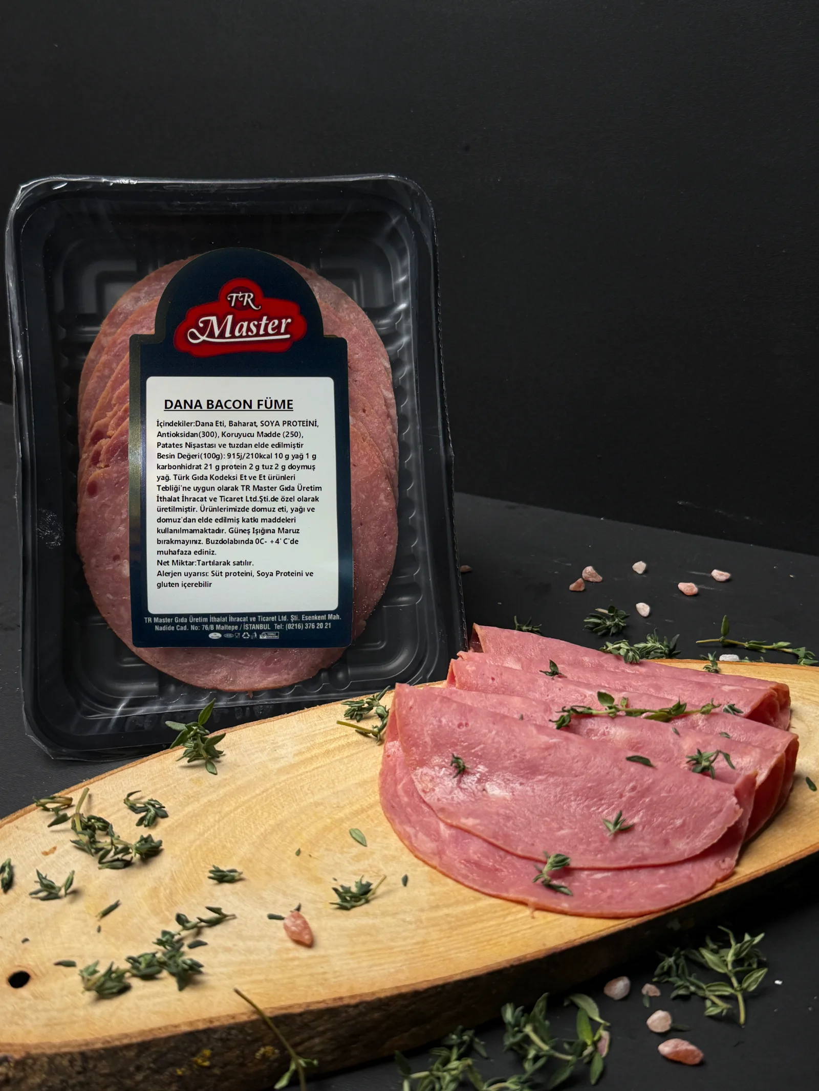 Bacon Füme Burger (Yuvarlak) - MasterGıda